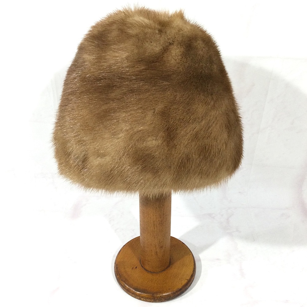 Vintage Mr. Marc for Marshall Field & Company Mink Fur Cloche Hat